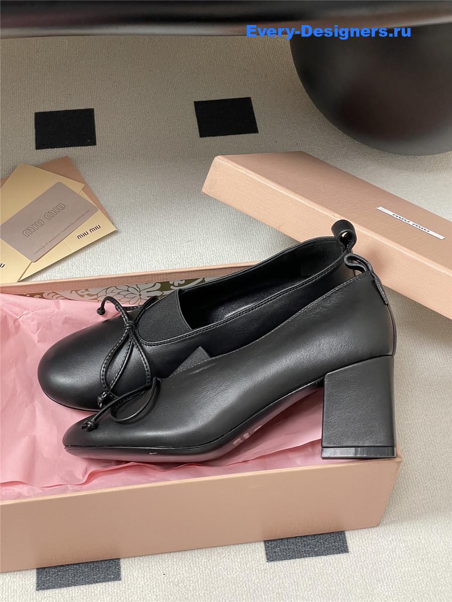 Miu Miu Black Mary Jane Pumps