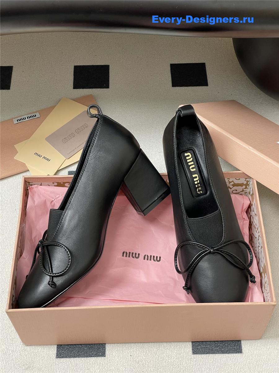 Miu Miu Black Mary Jane Pumps