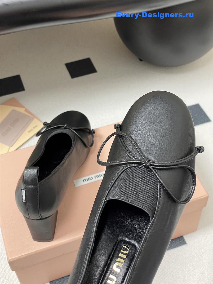 Miu Miu Black Mary Jane Pumps