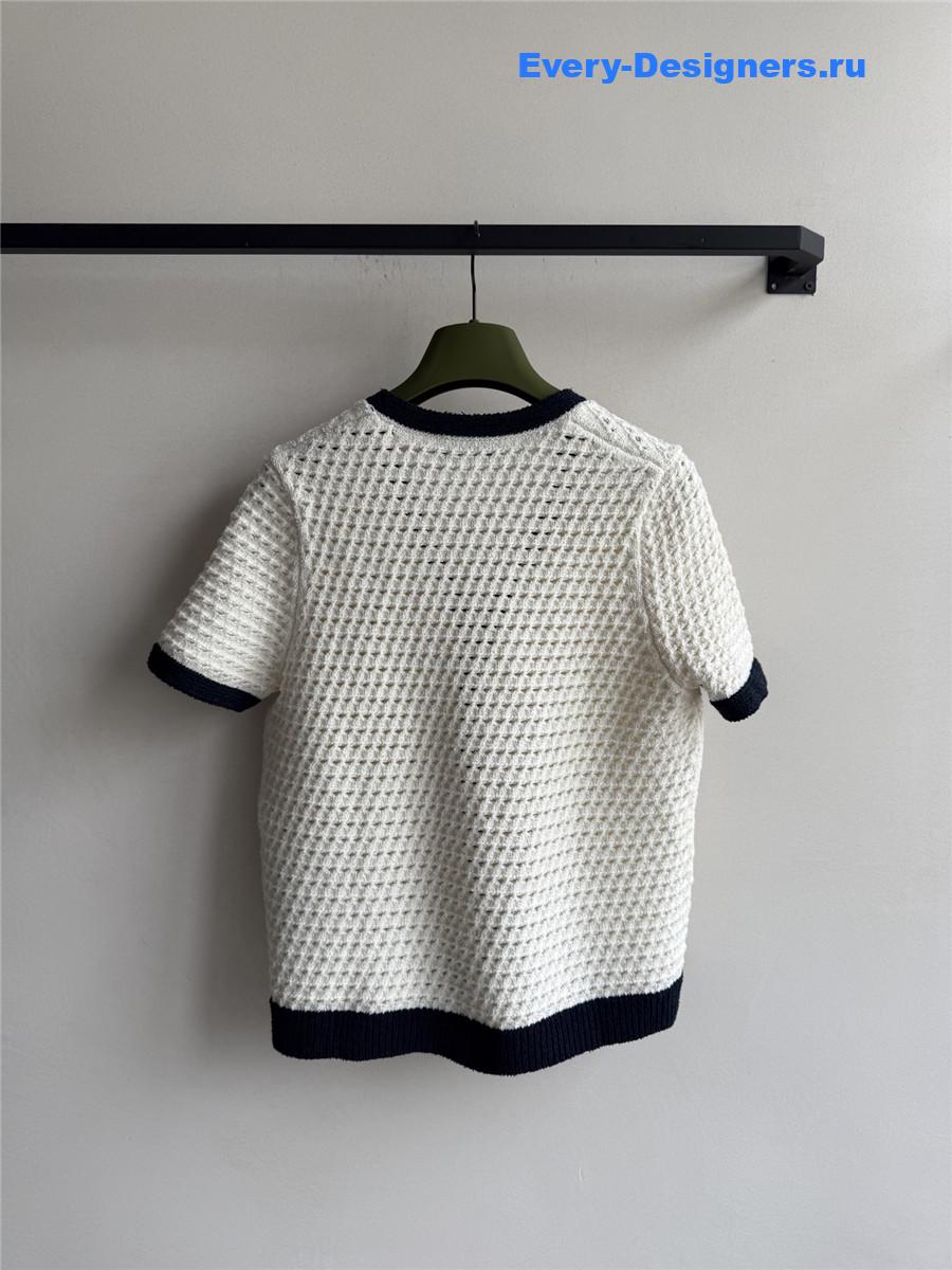 Gvc*1 fine cotton crochet cardigan