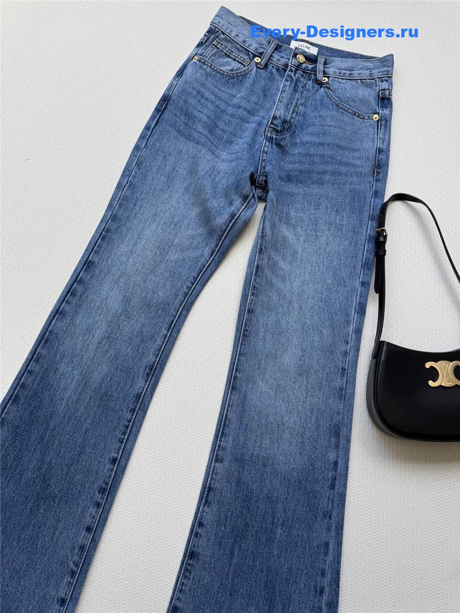 Ce1i*e light blue flared jeans
