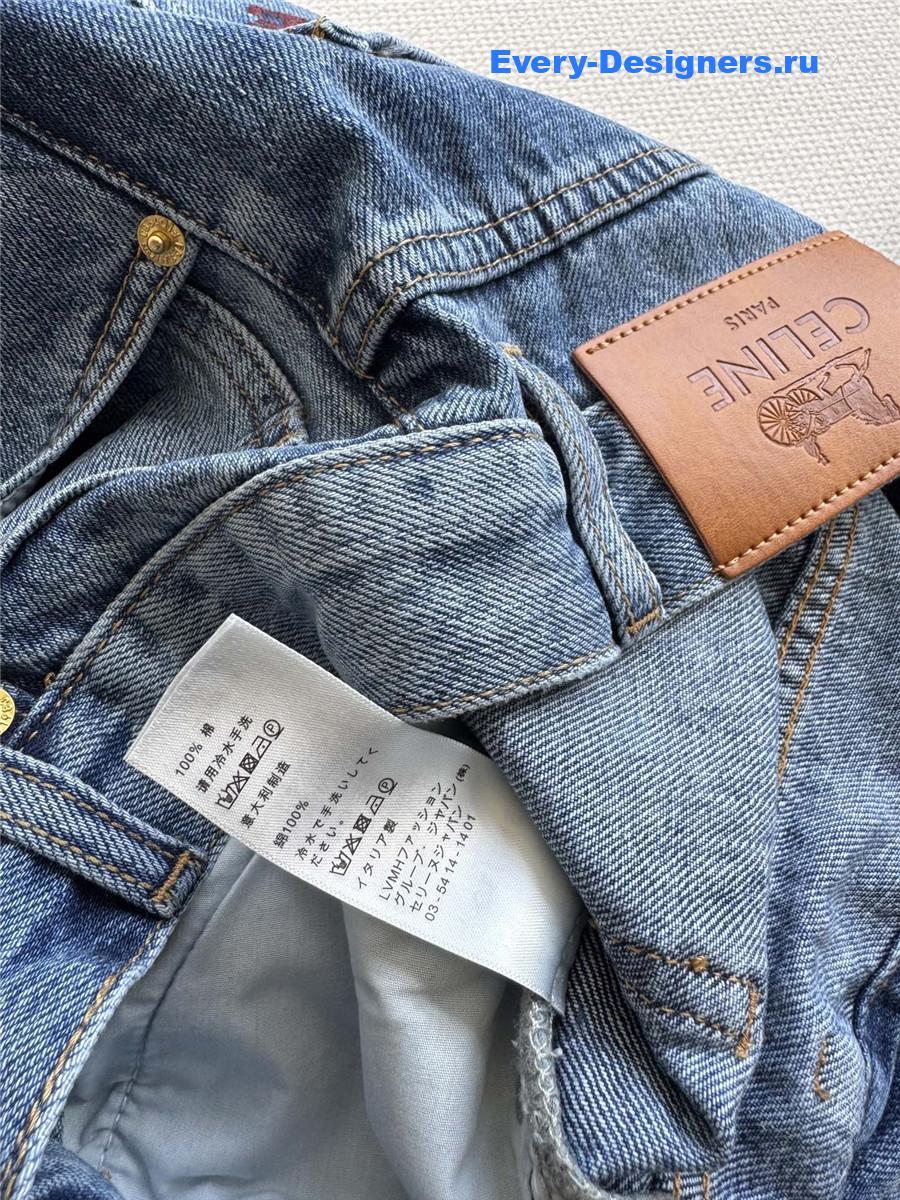 Ce1i*e light blue flared jeans