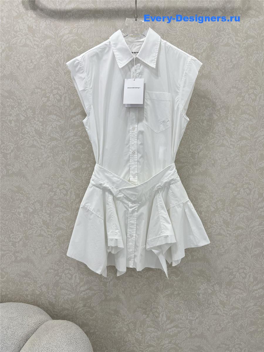 A1exa*der wang white shirt dress