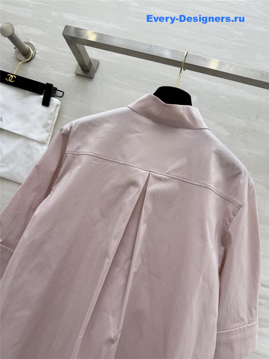 Ch**el light pink shirt