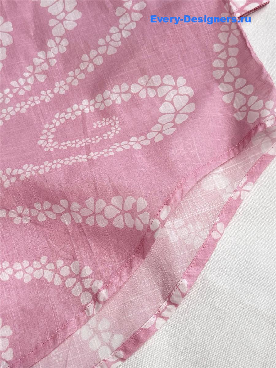 Ch**el coco beach pink shirt