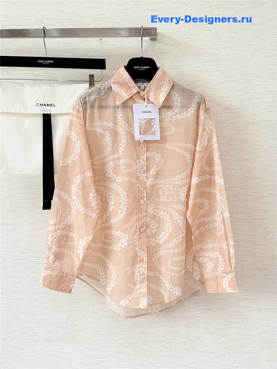 Ch**el coco beach beige shirt