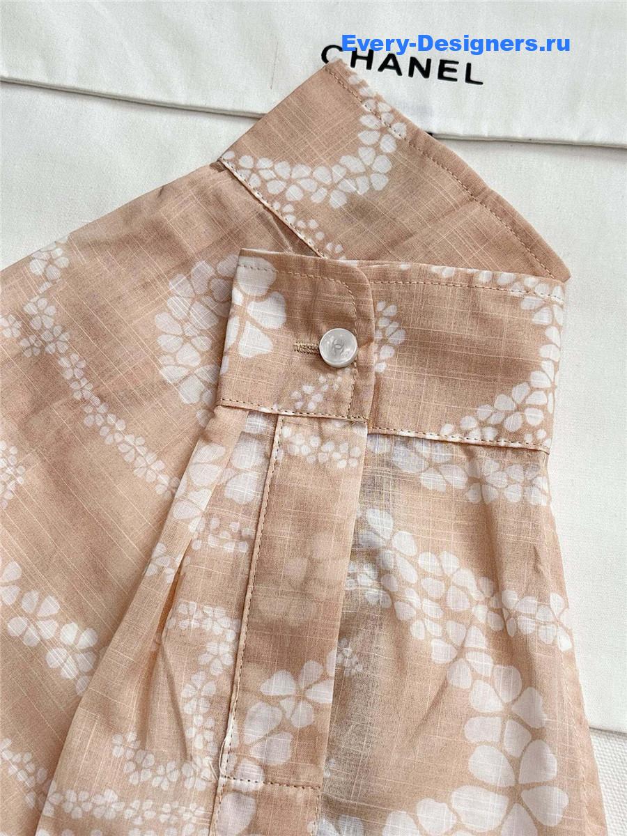 Ch**el coco beach beige shirt