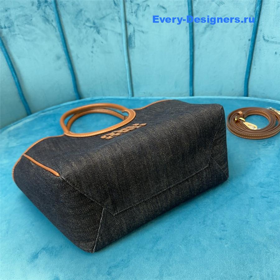 Miu Miu Ivy Denim Tote