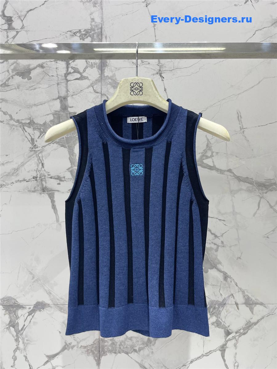 L0ew* rib-knit sleeveless top