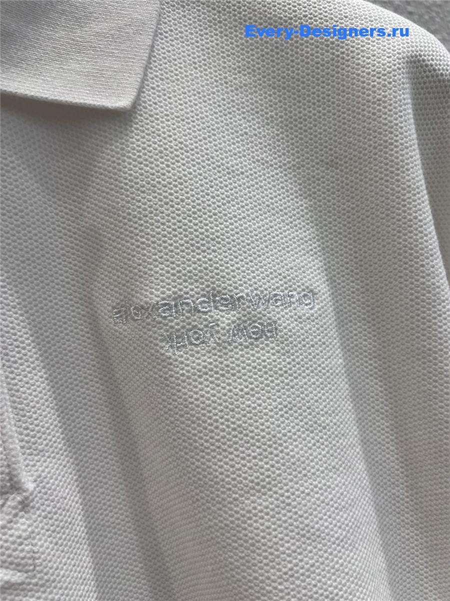 A1exa*der wang grey piqué set