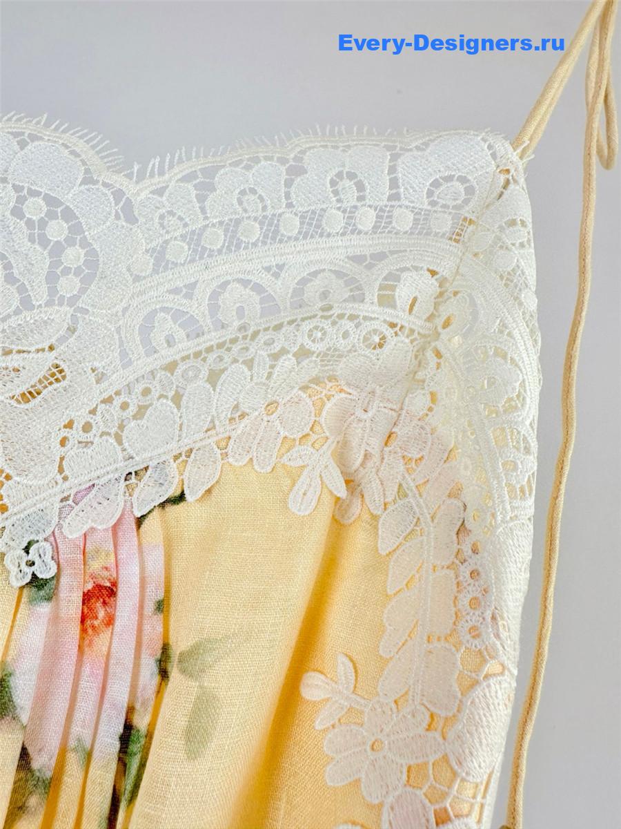 Zimme Yellow Everley Dress