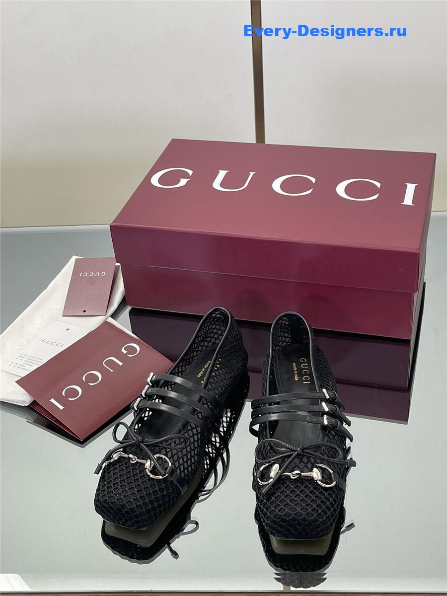 Gvc*1 women’s horsebit ballet flat in black