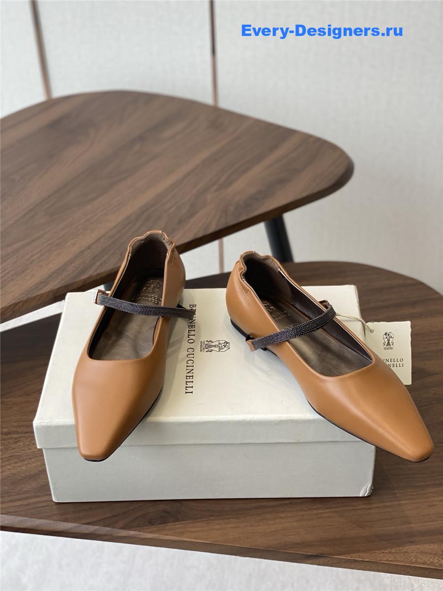 BC Brown Mary Jane Flats