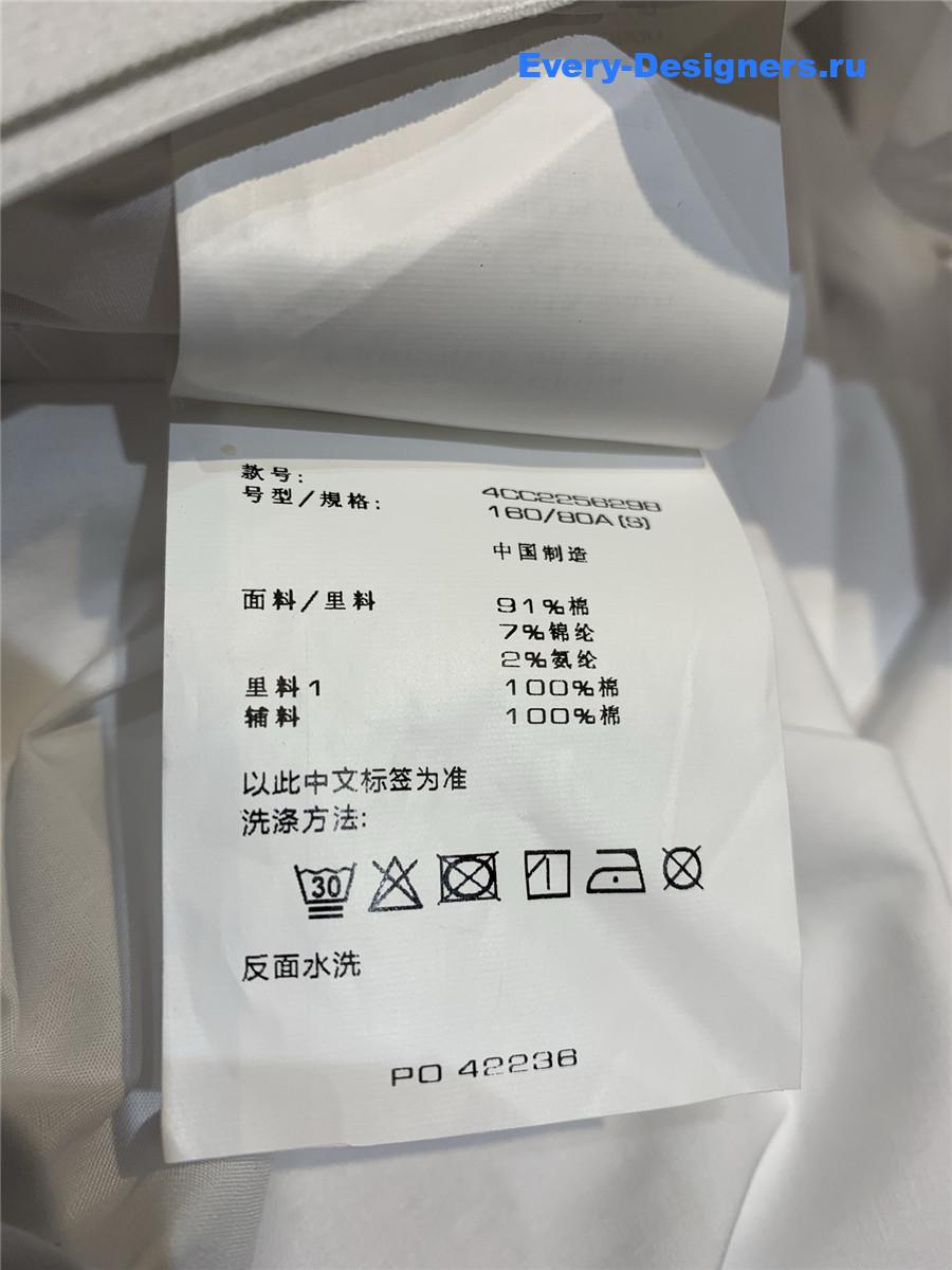 A1exa*der wang white cotton shorts