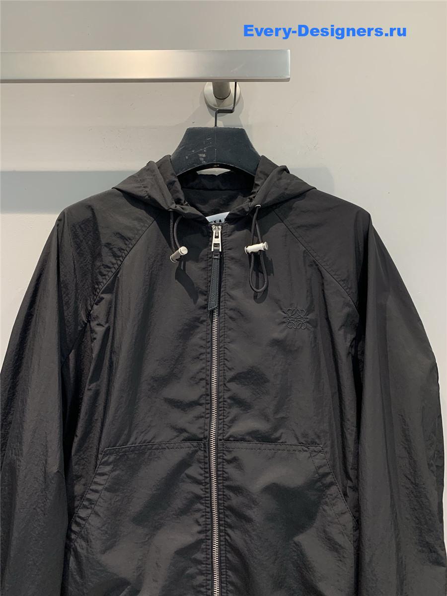 L0ew* black nylon jacket