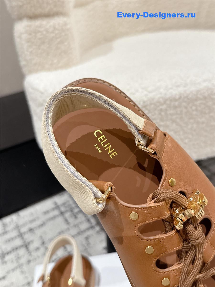 Ce1i*e billie chunky sandals in brown