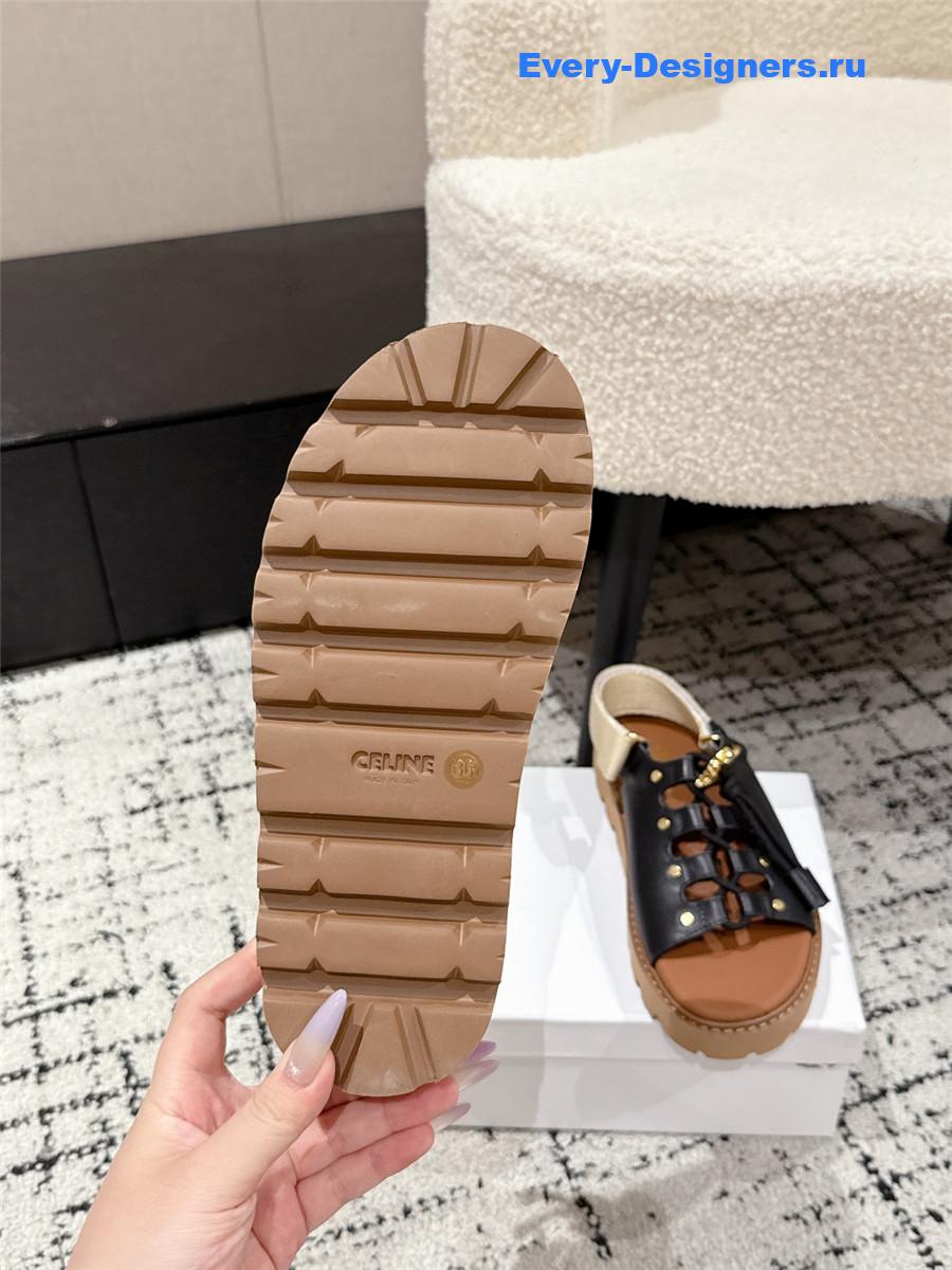 Ce1i*e billie black sandals