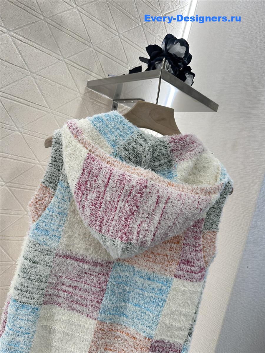 Ch**el zip-up hooded vest