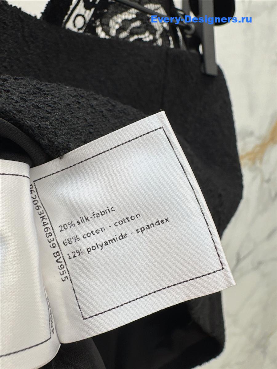 Ch**el black lace shirt