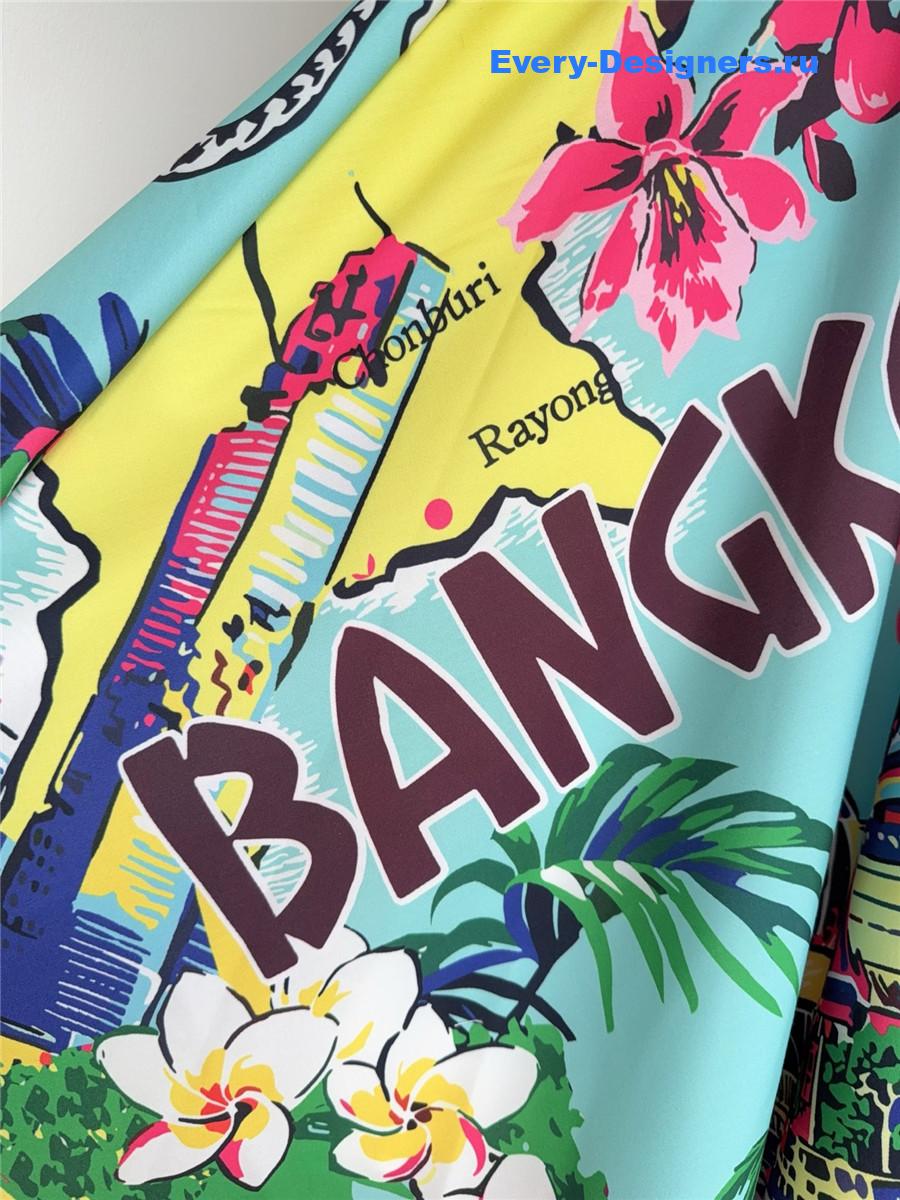 D10r souvenir mid-length flared skirt