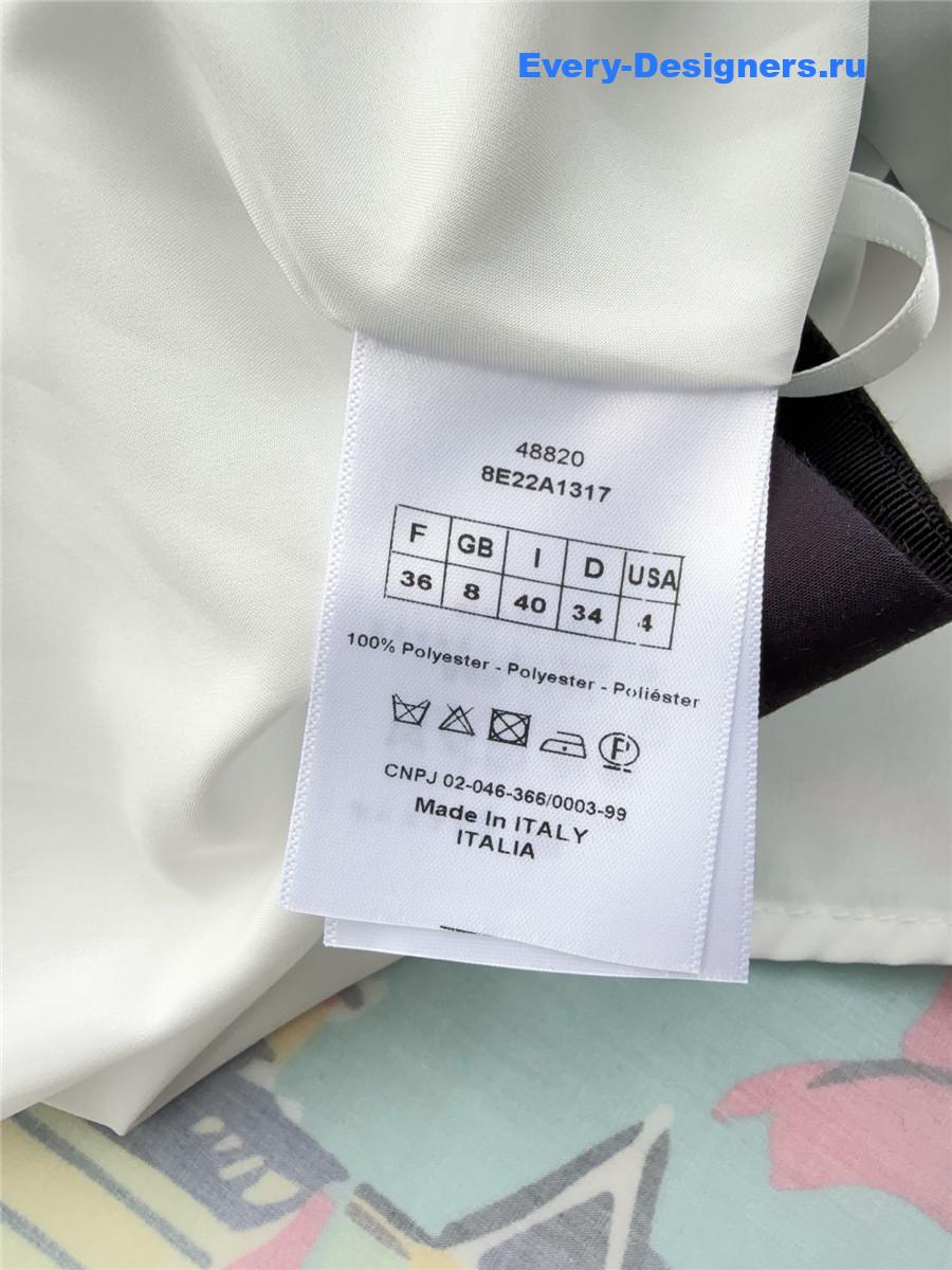 D10r souvenir mid-length flared skirt