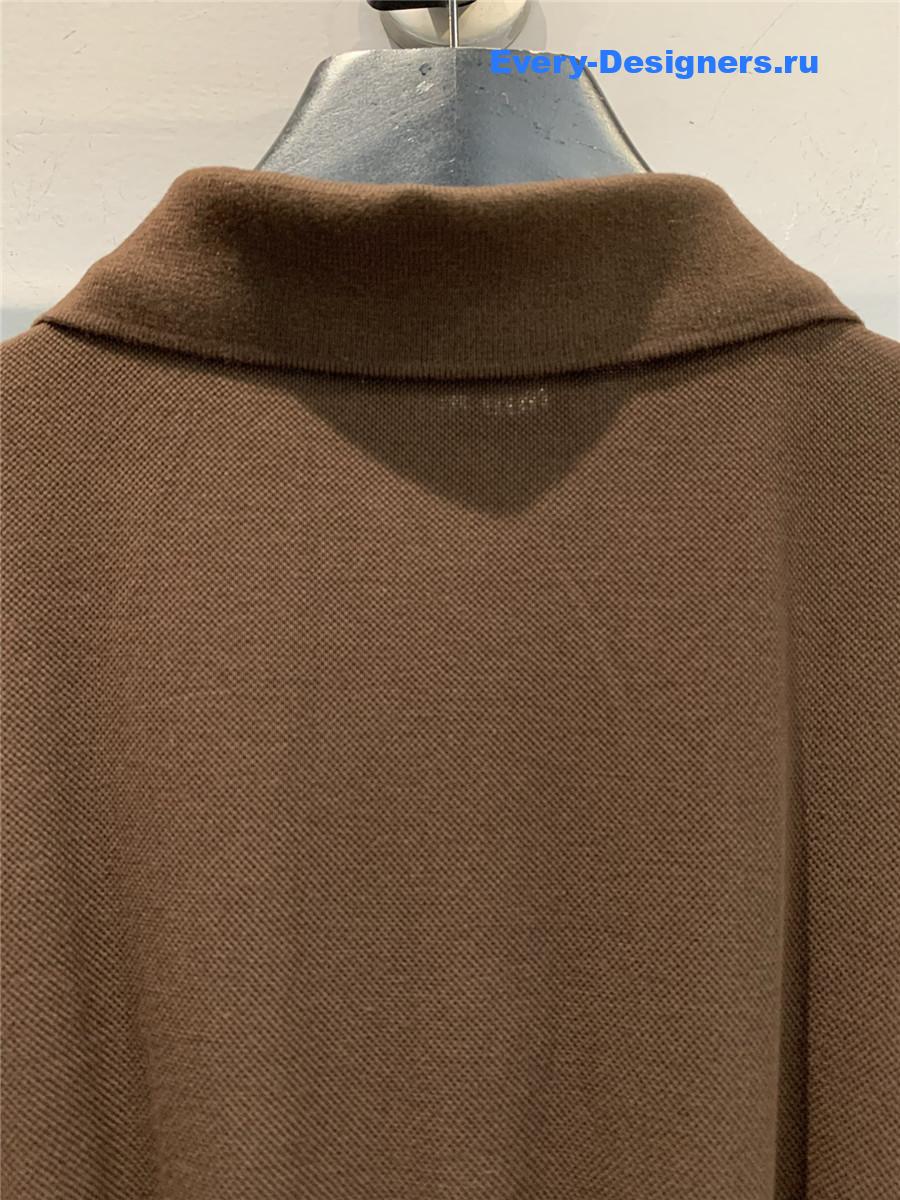 Miu Miu Cocoa Brown Mini-Dress