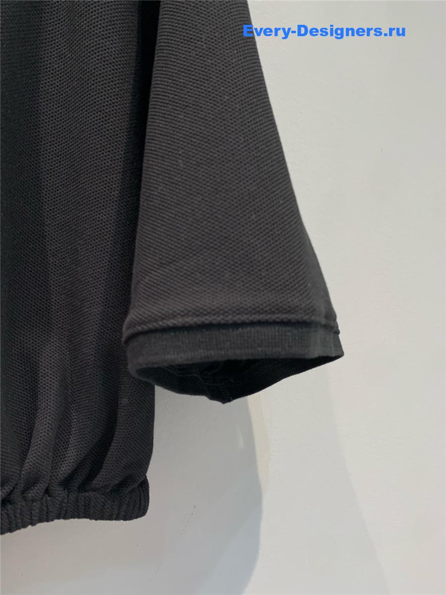 A1exa*der wang black piqué polo