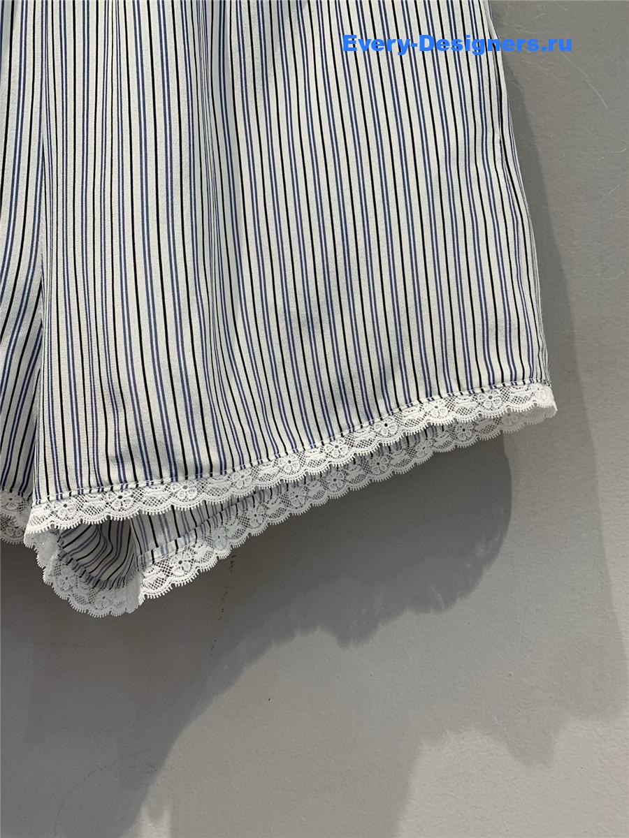 Miu Miu Crepe de Chine Boxer Shorts