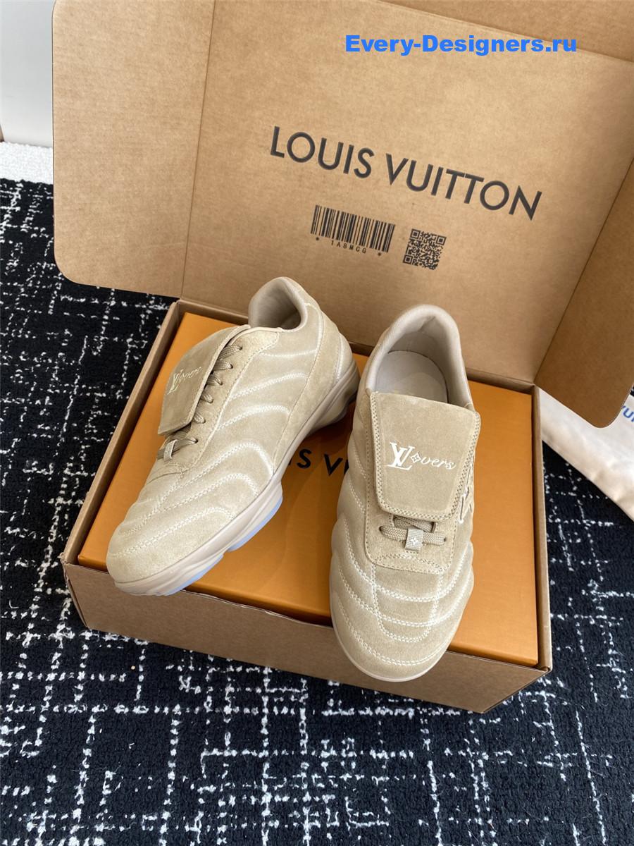 l0vis Vvtt0n beige footprint sneakers