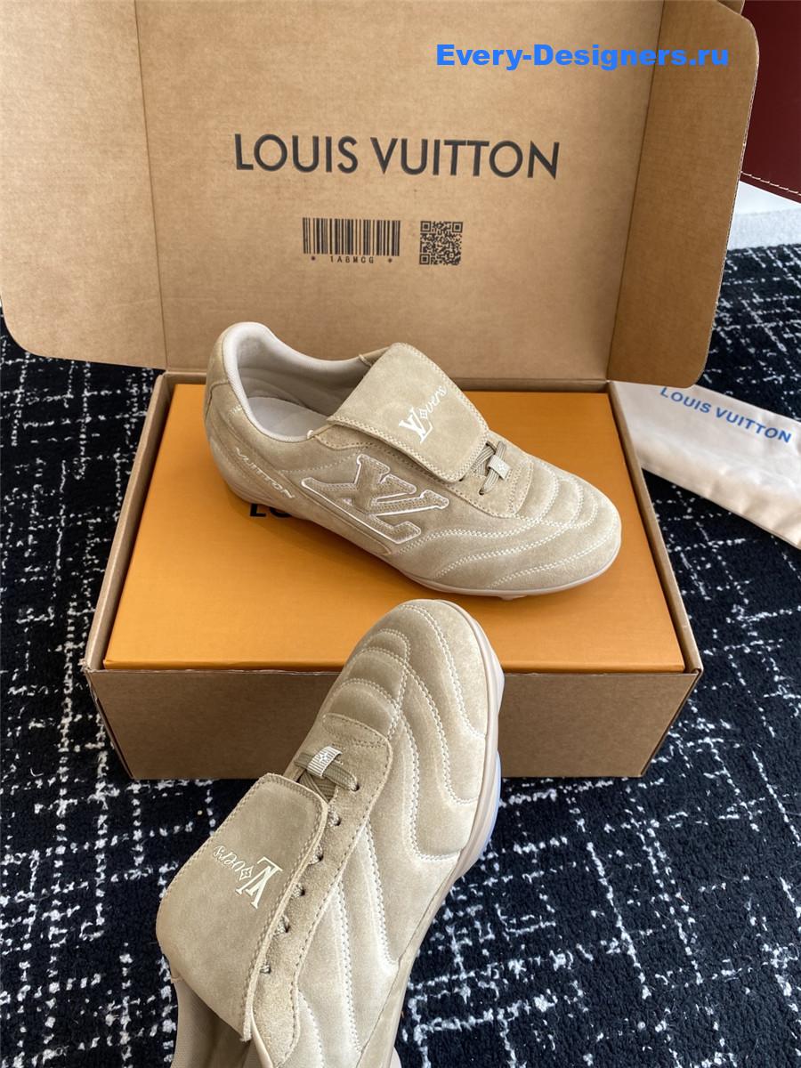 l0vis Vvtt0n beige footprint sneakers