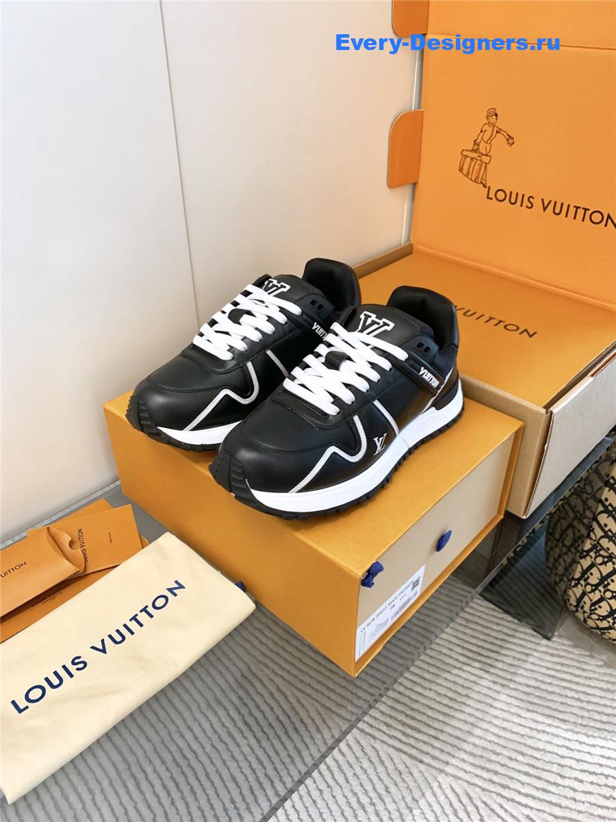 l0vis Vvtt0n black run away maxi sneakers