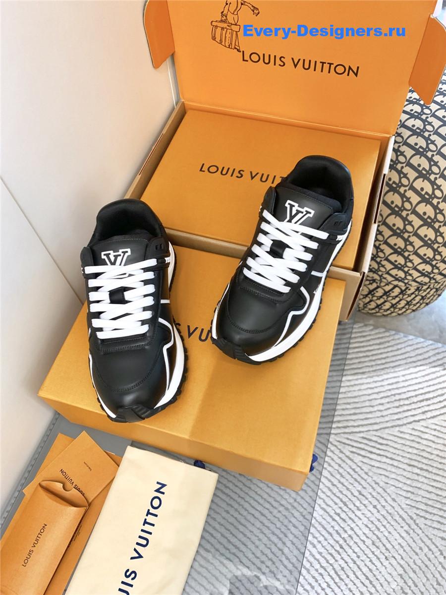 l0vis Vvtt0n black run away maxi sneakers