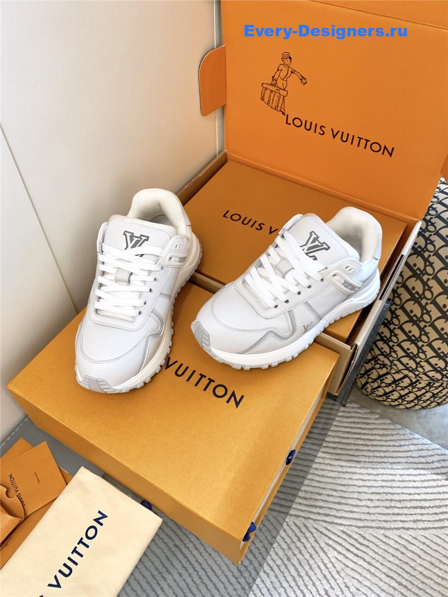 l0vis Vvtt0n white run away maxi sneakers