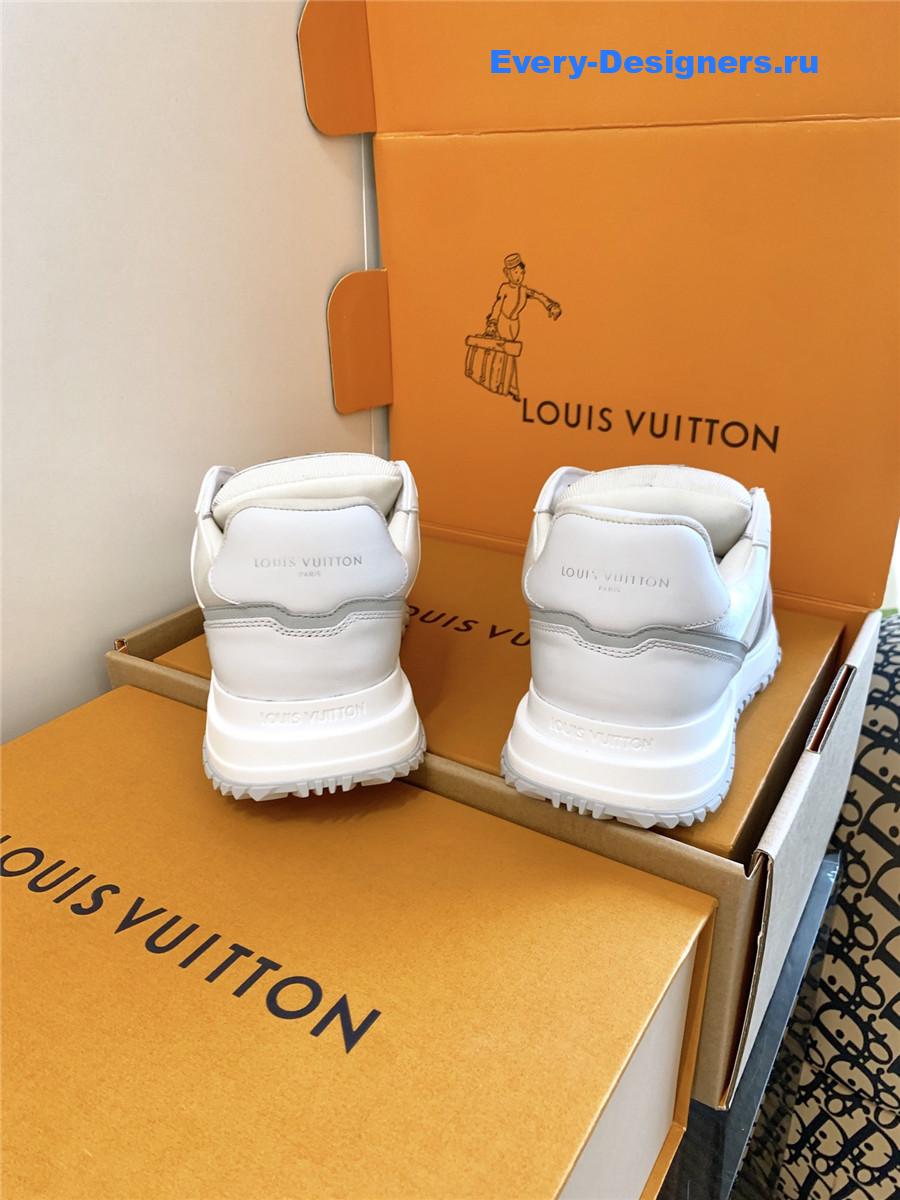 l0vis Vvtt0n white run away maxi sneakers