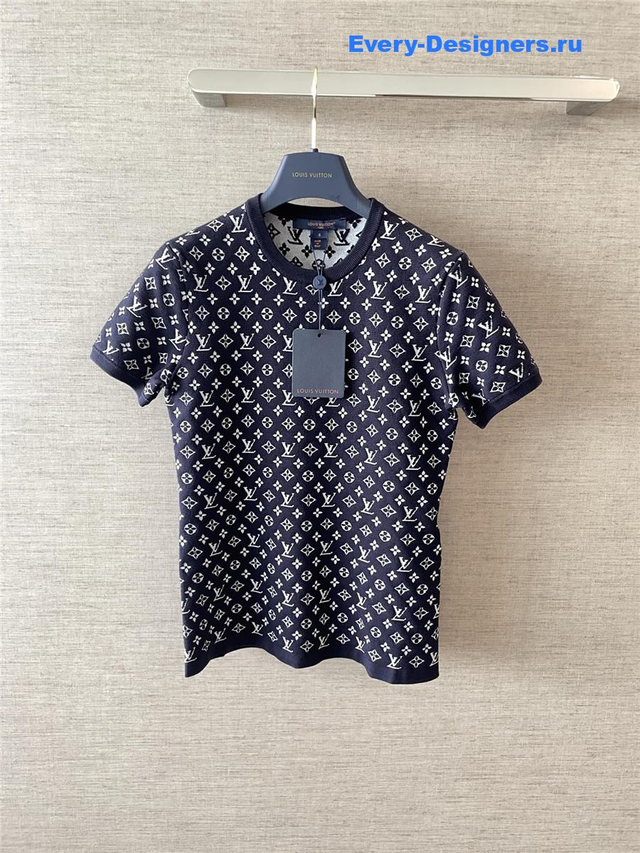 l0vis Vvtt0n monogram stripe tee