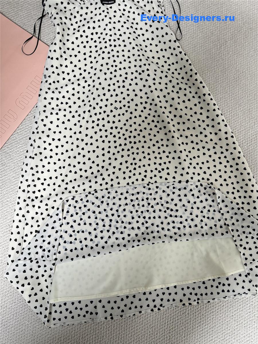 Miu Miu V-Neck Suspender Dress