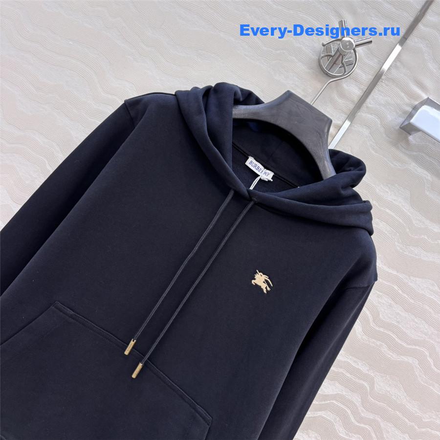 Bv*b*rry black knight stamp hoodie