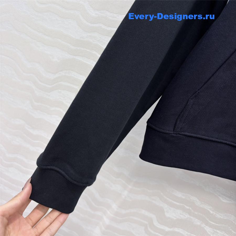 Bv*b*rry black knight stamp hoodie