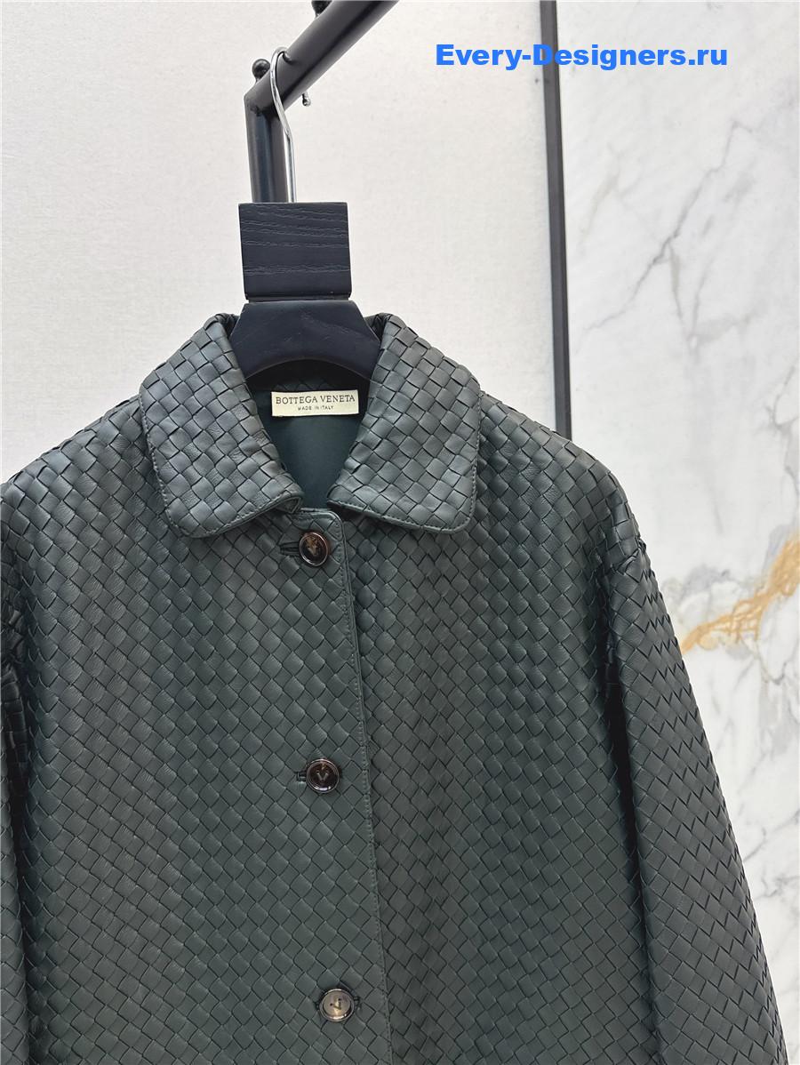 b0tt*ga Ven*ta intrecciato shirt jacket