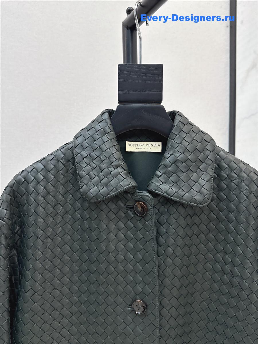 b0tt*ga Ven*ta intrecciato shirt jacket