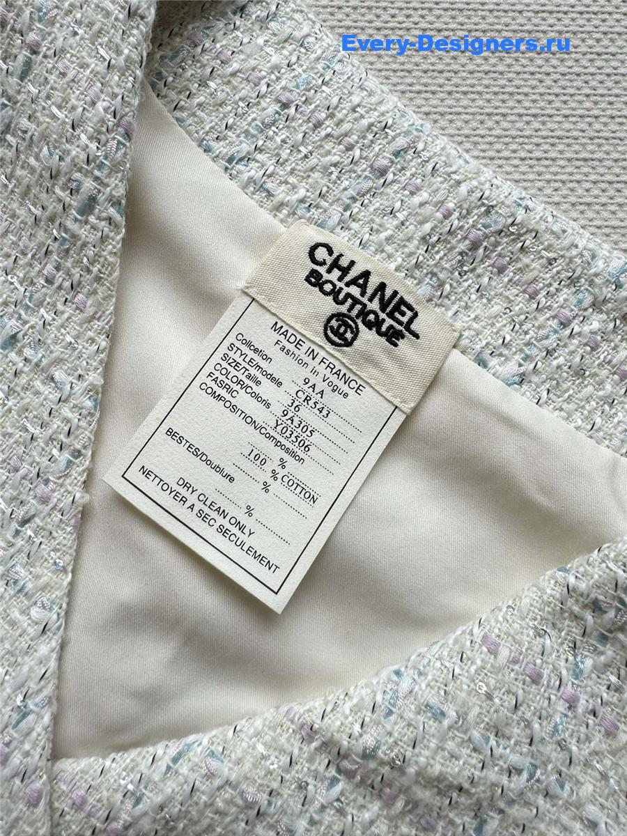 Ch**el button front blazer vest