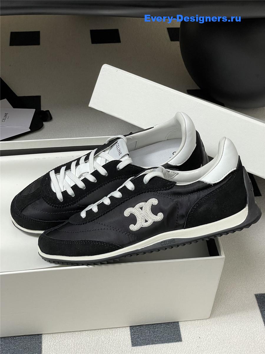 Ce1i*e black racer sneakers