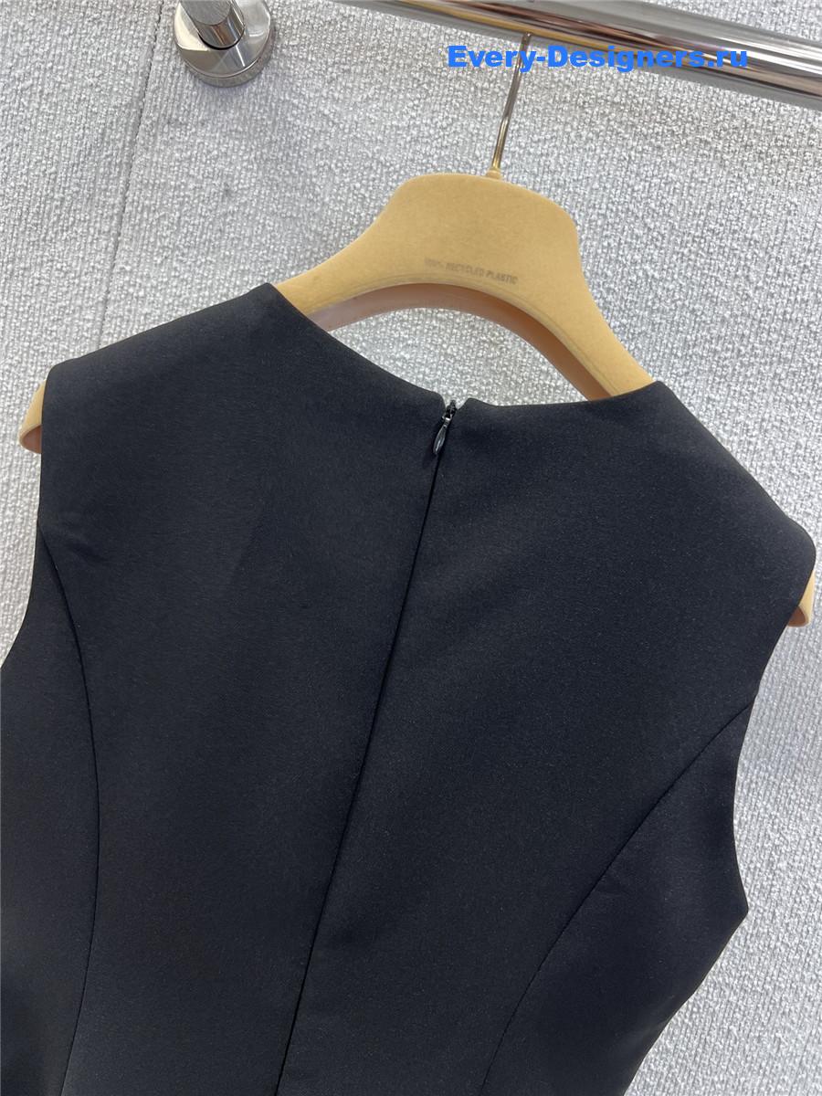 Miu Miu Black Beaded Dress