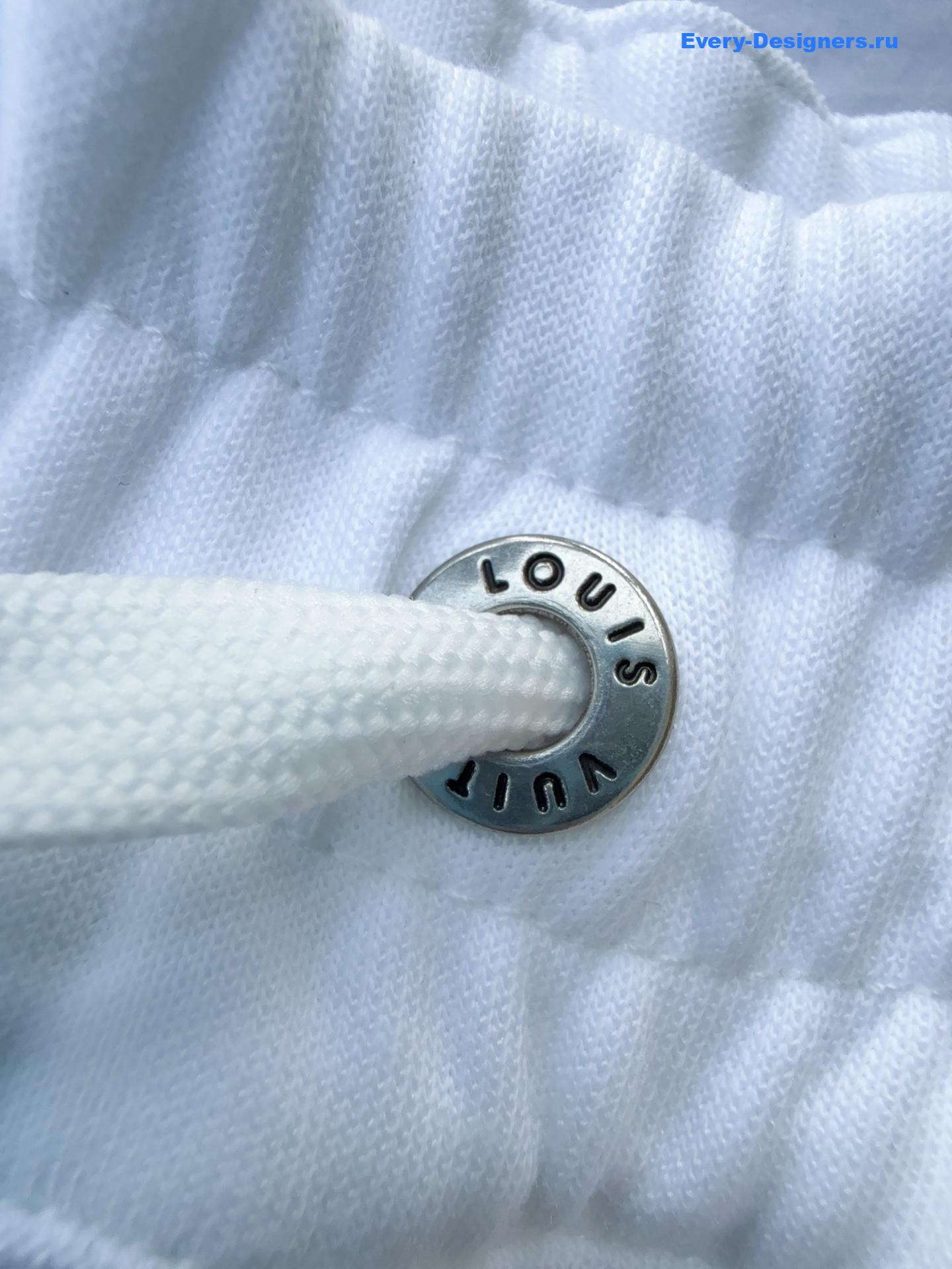 l0vis Vvtt0n leather accent jogging shorts