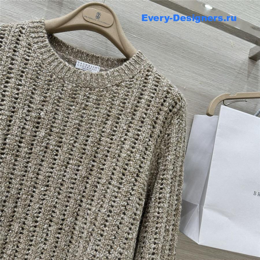 BC Camel Dazzling Rib Sweater