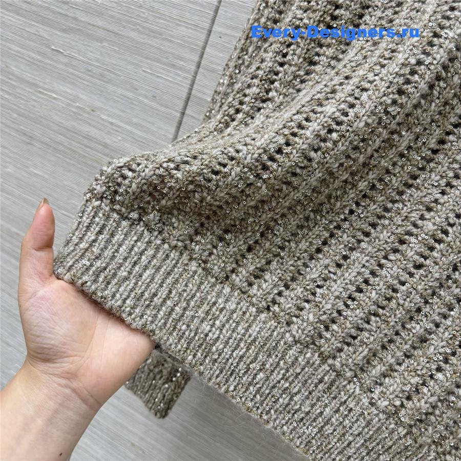 BC Camel Dazzling Rib Sweater