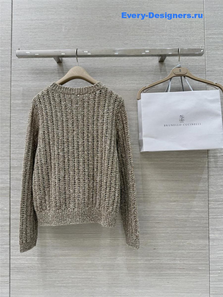 BC Camel Dazzling Rib Sweater