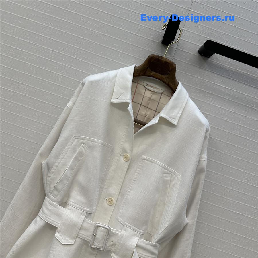 L0r0 P1ana white linen jacket