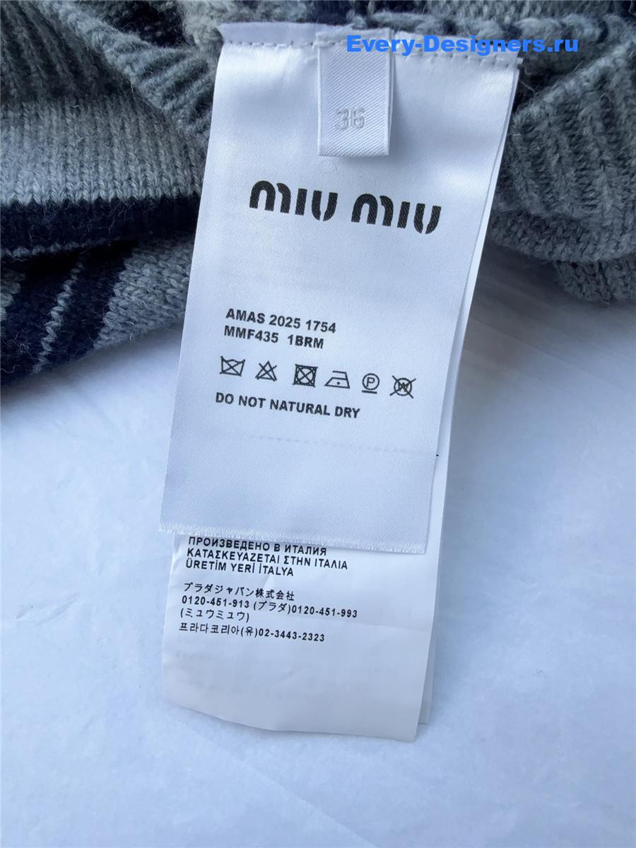 Miu Miu Shetland Knit Cardigan