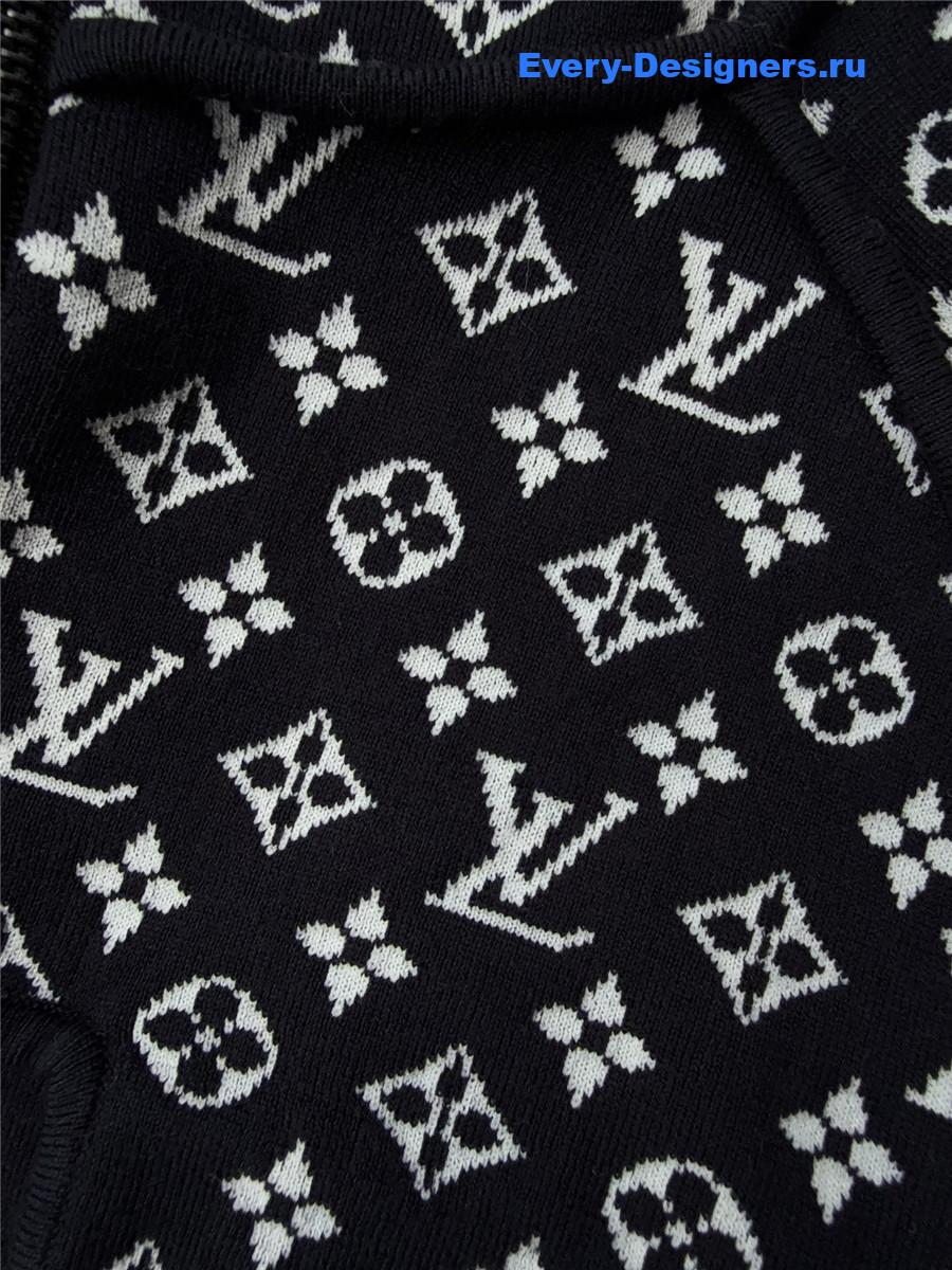 l0vis Vvtt0n cropped m/s hooded zip-up jumper